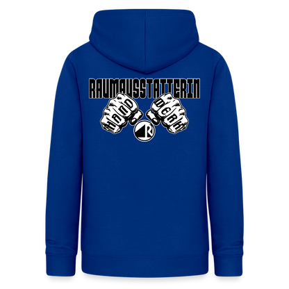 Frauen Hoodie "Raumausstatterin" (beidseitig beruckt) Royalblau Frauen Hoodie {{ color }}