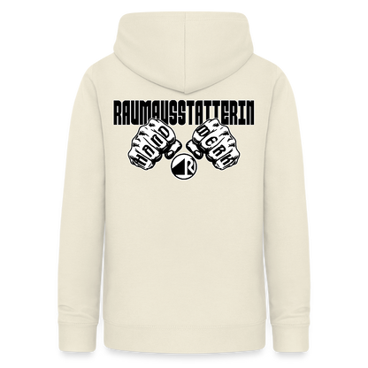 Frauen Hoodie "Raumausstatterin" (beidseitig beruckt) Vanille-Milchshake Frauen Hoodie {{ color }}