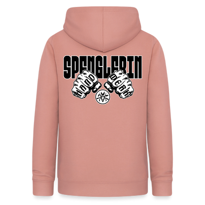 Frauen Hoodie "Spenglerin" (beidseitig beruckt) Altrosa Frauen Hoodie {{ color }}
