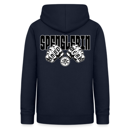 Frauen Hoodie "Spenglerin" (beidseitig beruckt) Navy Frauen Hoodie {{ color }}