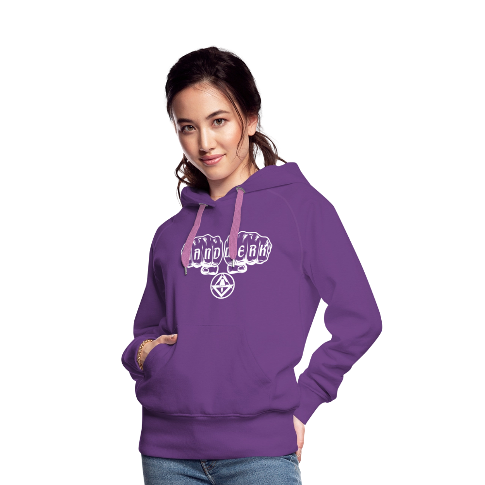 Frauen Premium Hoodie "Stuckateur" Frauen Premium Hoodie {{ color }}