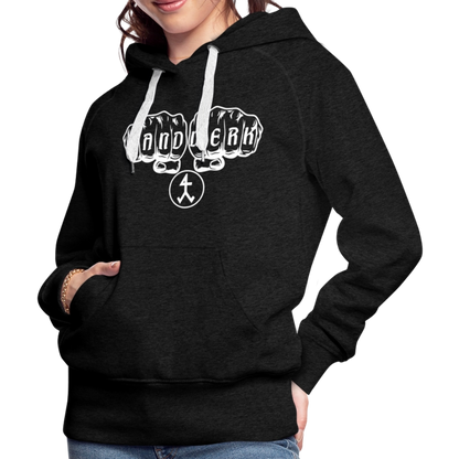 Frauen Premium Hoodie "Steinmetz" Frauen Premium Hoodie {{ color }}