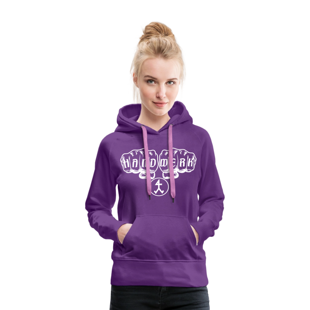 Frauen Premium Hoodie "Steinmetz" Frauen Premium Hoodie {{ color }}