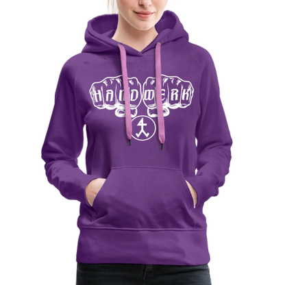 Frauen Premium Hoodie "Steinmetz" Frauen Premium Hoodie {{ color }}