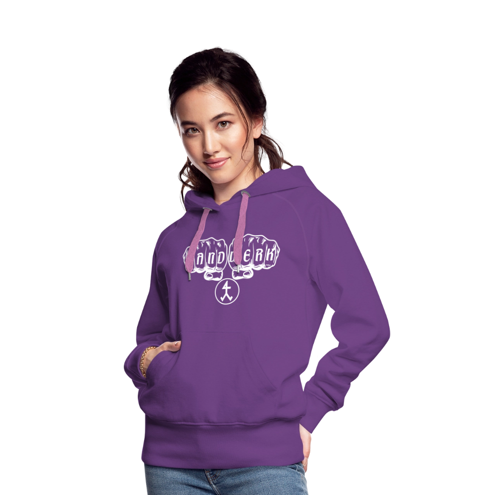 Frauen Premium Hoodie "Steinmetz" Frauen Premium Hoodie {{ color }}