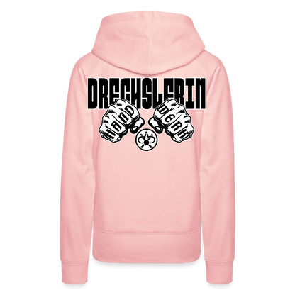 Frauen Hoodie "Drechsler" (beidseitig bedruckt) Kristallrosa Frauen Premium Hoodie {{ color }}