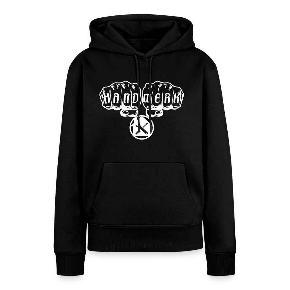 Frauen Premium Hoodie "Hausmeister" Schwarz Frauen Premium Hoodie {{ color }}