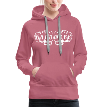 Frauen Premium Hoodie "Handwerk" Frauen Premium Hoodie {{ color }}