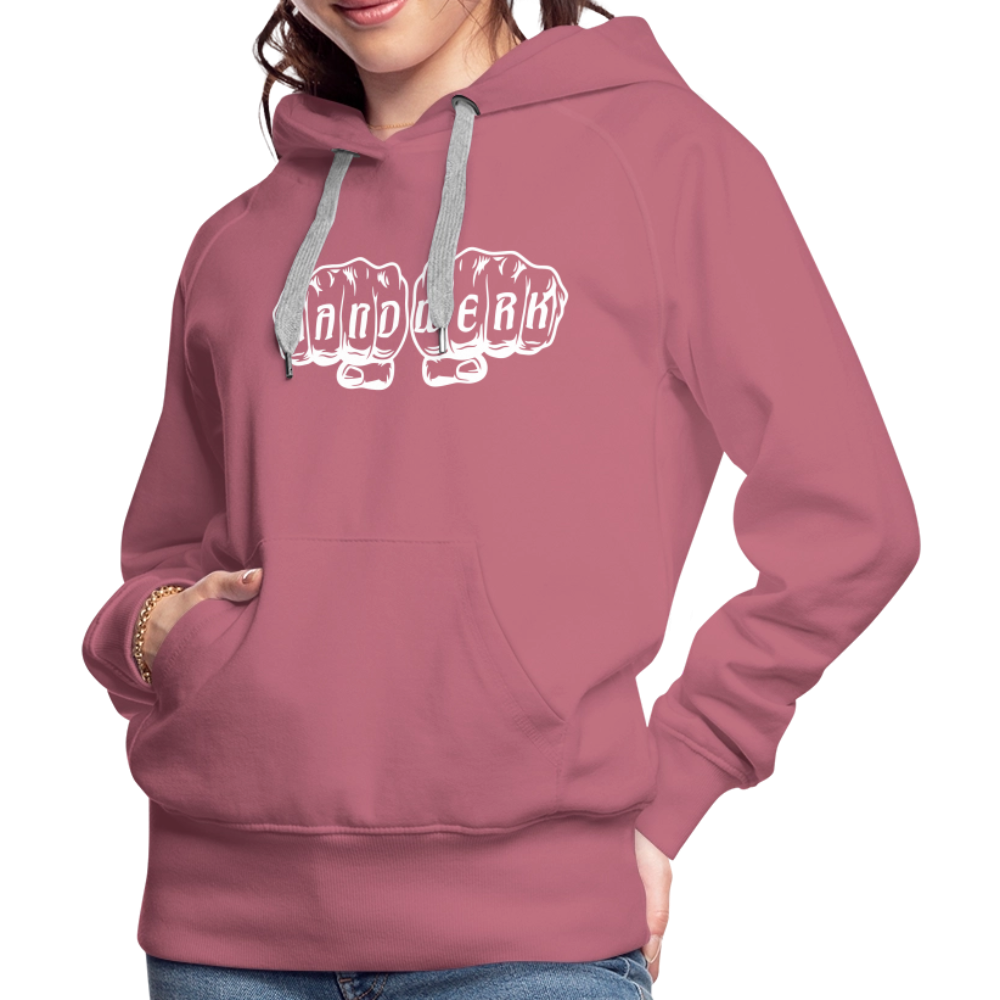 Frauen Premium Hoodie "Handwerk" Frauen Premium Hoodie {{ color }}