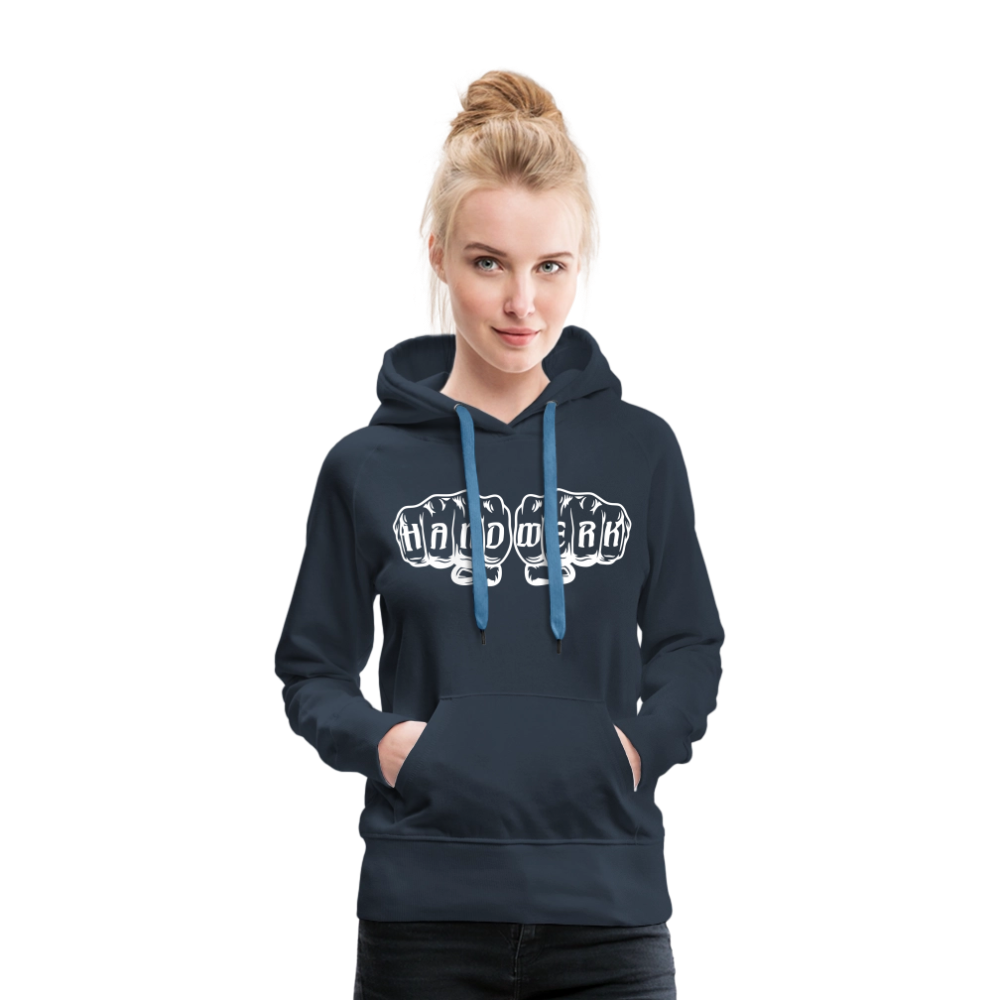 Frauen Premium Hoodie "Handwerk" Frauen Premium Hoodie {{ color }}