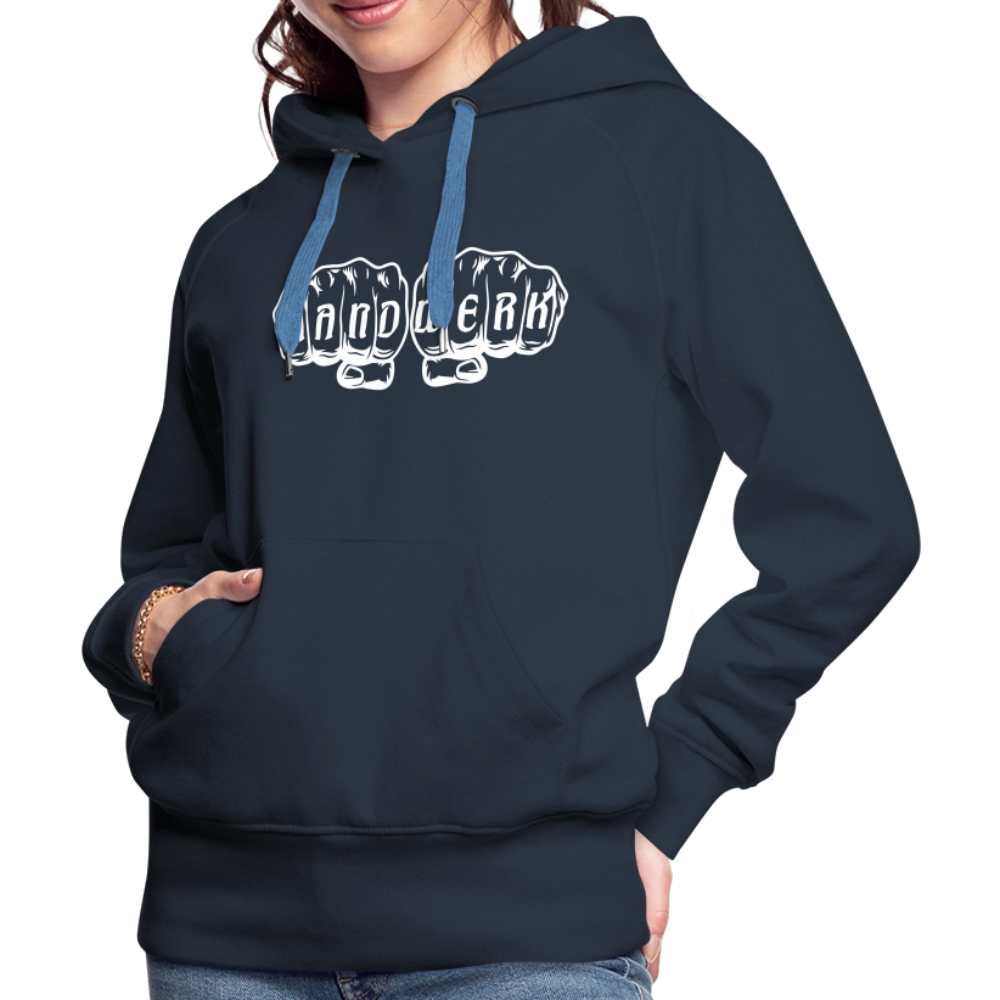 Frauen Premium Hoodie "Handwerk" Frauen Premium Hoodie {{ color }}