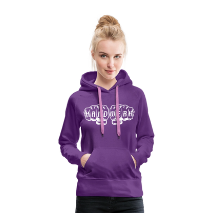 Frauen Premium Hoodie "Handwerk" Frauen Premium Hoodie {{ color }}