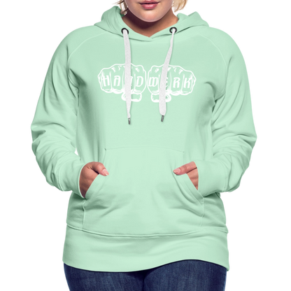 Frauen Premium Hoodie "Handwerk" Frauen Premium Hoodie {{ color }}