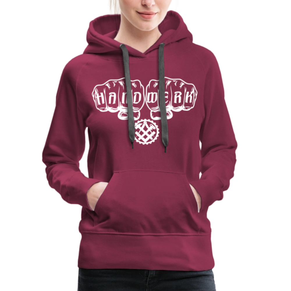Frauen Premium Hoodie "Mechaniker" Frauen Premium Hoodie {{ color }}