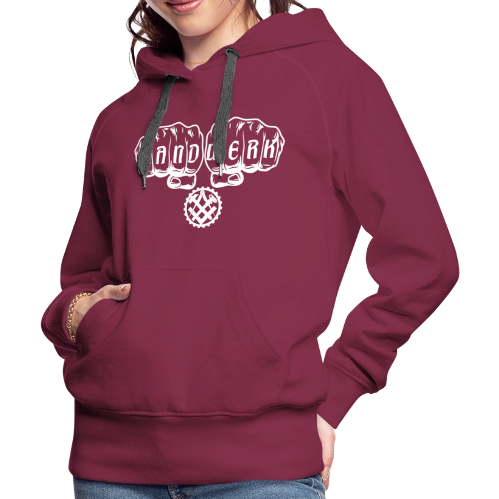 Frauen Premium Hoodie "Mechaniker" Frauen Premium Hoodie {{ color }}