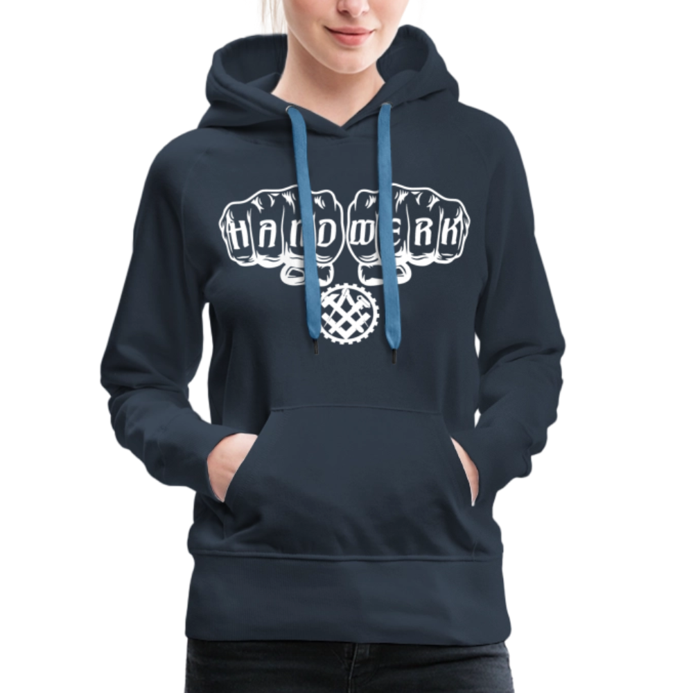 Frauen Premium Hoodie "Mechaniker" Frauen Premium Hoodie {{ color }}