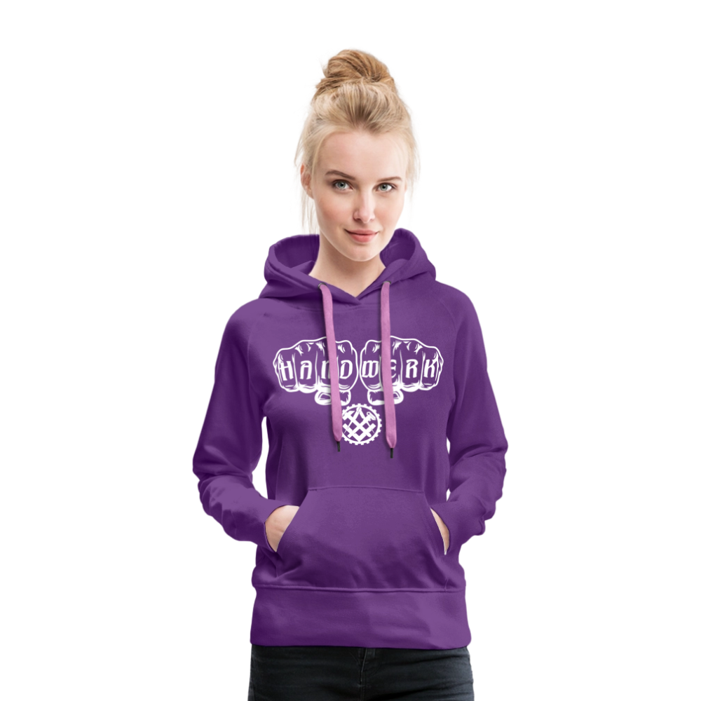 Frauen Premium Hoodie "Mechaniker" Frauen Premium Hoodie {{ color }}