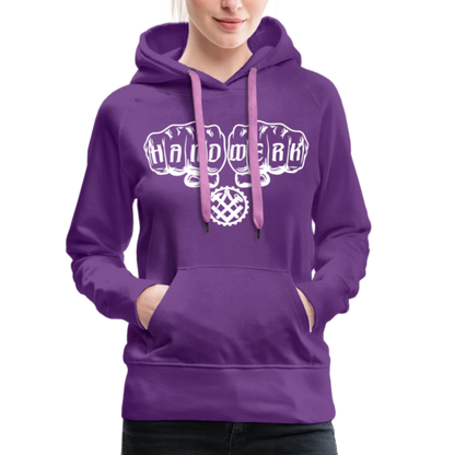 Frauen Premium Hoodie "Mechaniker" Frauen Premium Hoodie {{ color }}