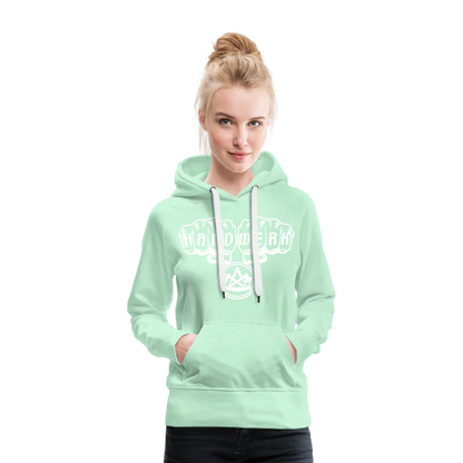 Frauen Premium Hoodie "Zimmermann" Frauen Premium Hoodie {{ color }}