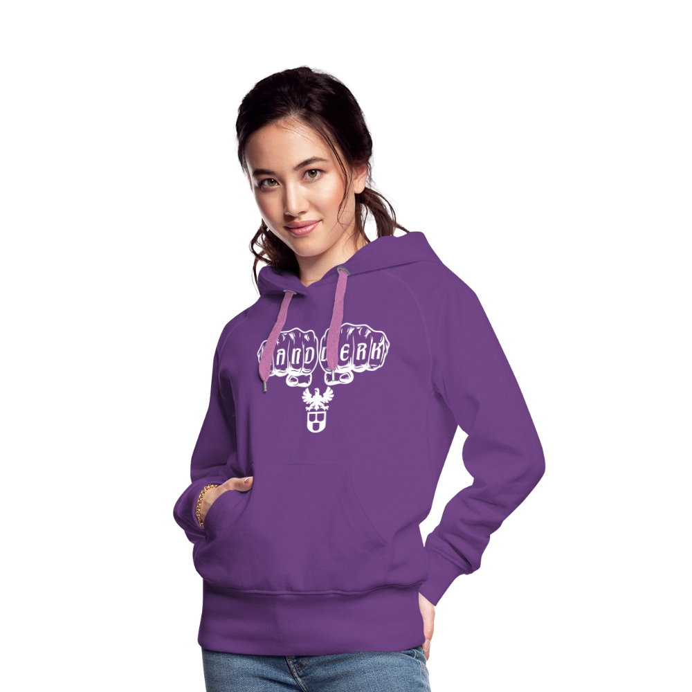 Frauen Premium Hoodie "Maler" Frauen Premium Hoodie {{ color }}