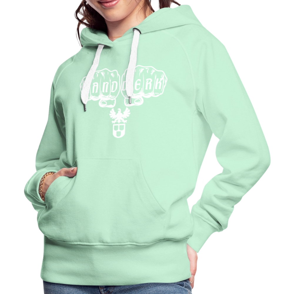 Frauen Premium Hoodie "Maler" Frauen Premium Hoodie {{ color }}