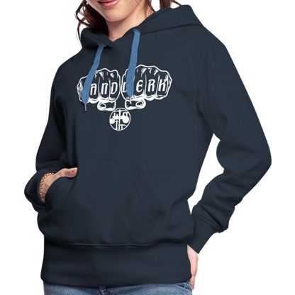 Frauen Premium Hoodie "Strassenbauer" Frauen Premium Hoodie {{ color }}