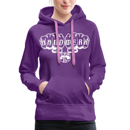 Frauen Premium Hoodie "Strassenbauer" Frauen Premium Hoodie {{ color }}