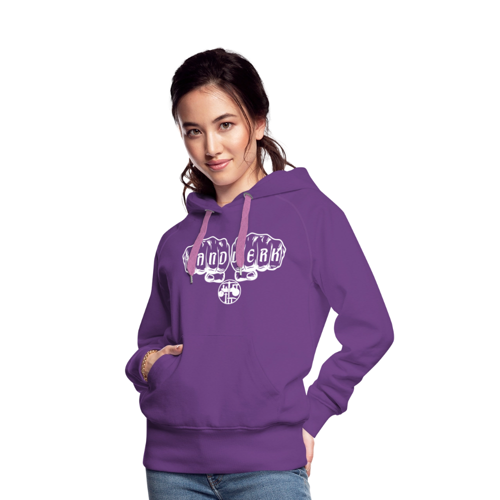 Frauen Premium Hoodie "Strassenbauer" Frauen Premium Hoodie {{ color }}