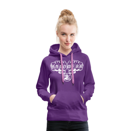 Frauen Premium Hoodie "Fliesenleger" Frauen Premium Hoodie {{ color }}
