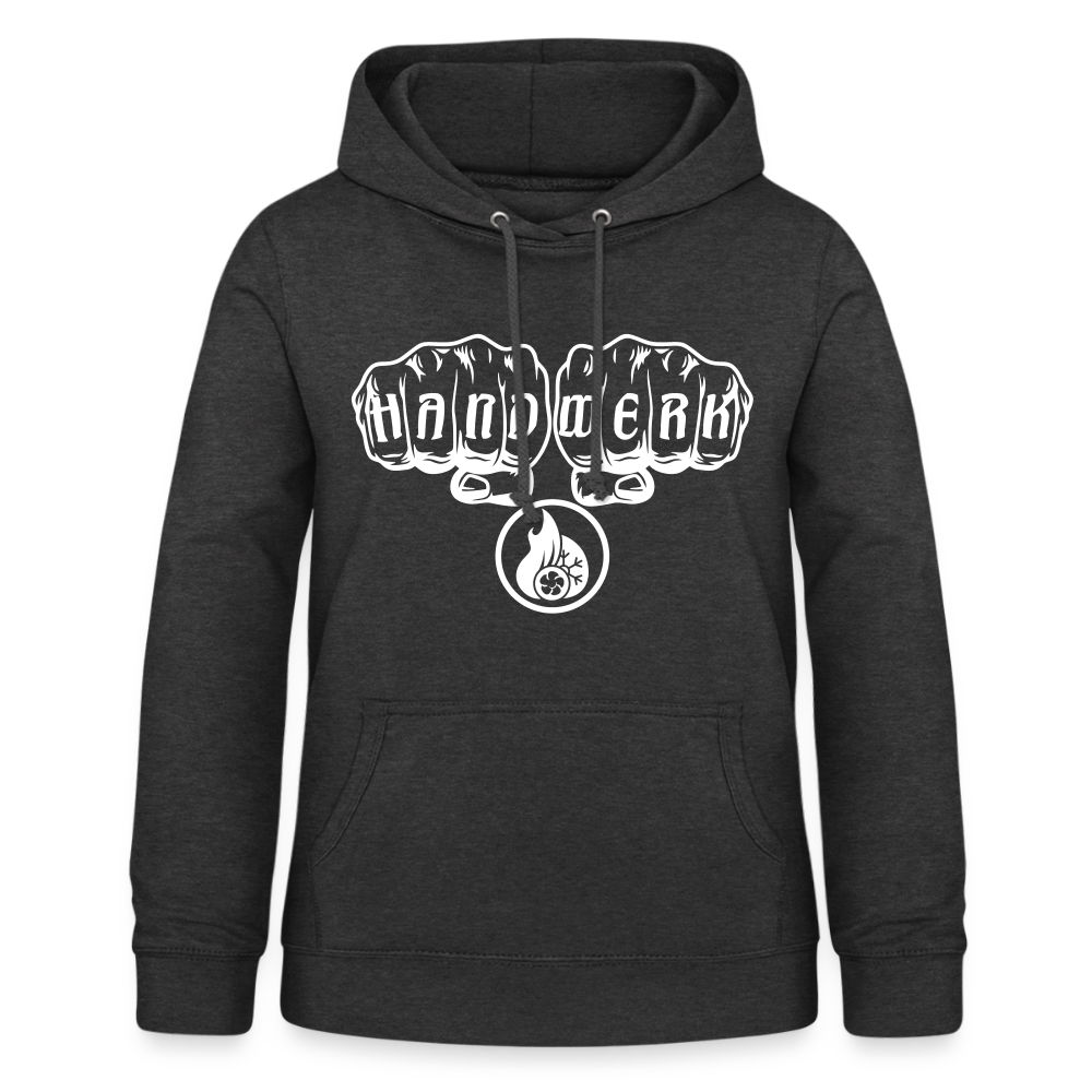 Frauen Hoodie "Klimatechniker" Anthrazit Frauen Hoodie {{ color }}