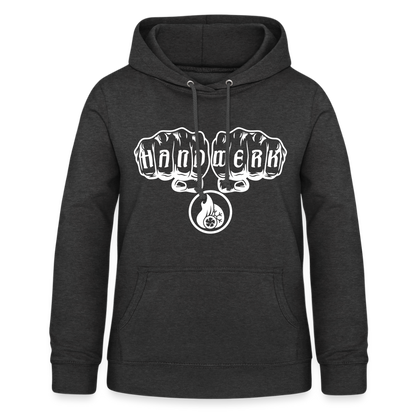 Frauen Hoodie "Klimatechniker" Anthrazit Frauen Hoodie {{ color }}