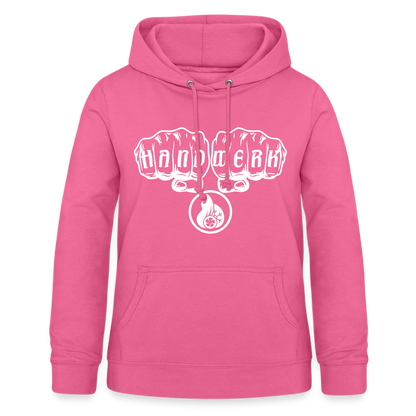 Frauen Hoodie "Klimatechniker" Pink Frauen Hoodie {{ color }}