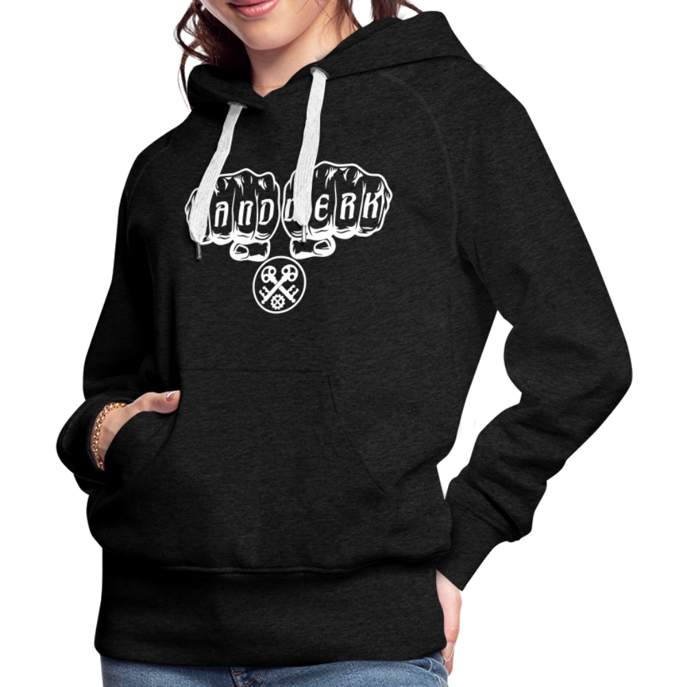 Frauen Premium Hoodie "Schlosser" Frauen Premium Hoodie {{ color }}