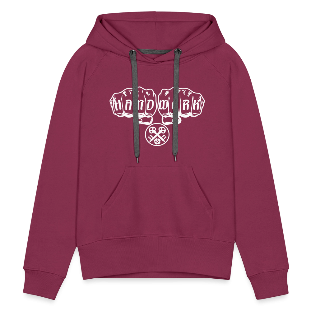 Frauen Premium Hoodie "Schlosser" Frauen Premium Hoodie {{ color }}