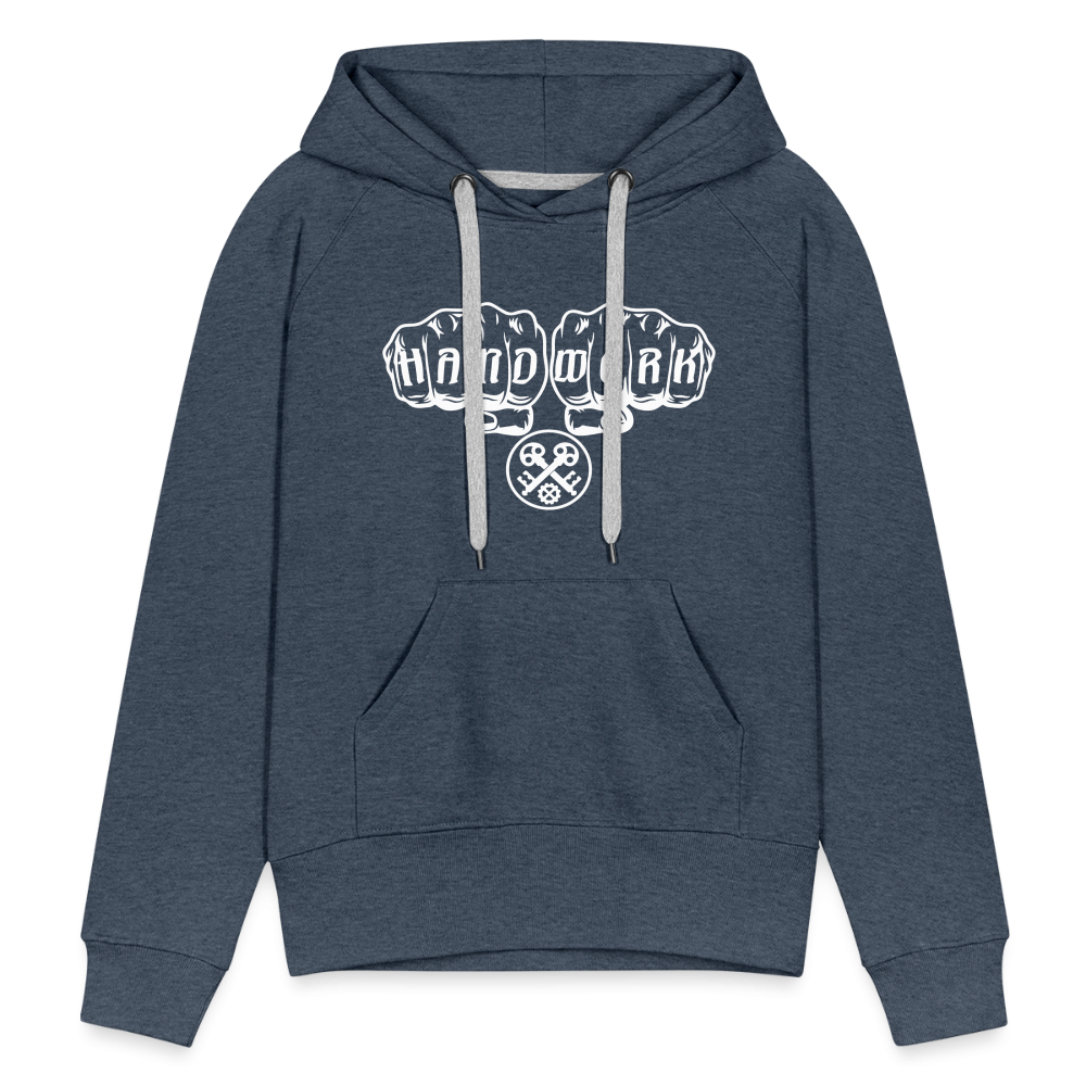 Frauen Premium Hoodie "Schlosser" Frauen Premium Hoodie {{ color }}