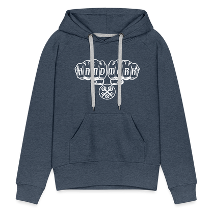 Frauen Premium Hoodie "Schlosser" Frauen Premium Hoodie {{ color }}