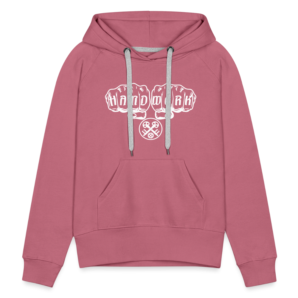 Frauen Premium Hoodie "Schlosser" Frauen Premium Hoodie {{ color }}