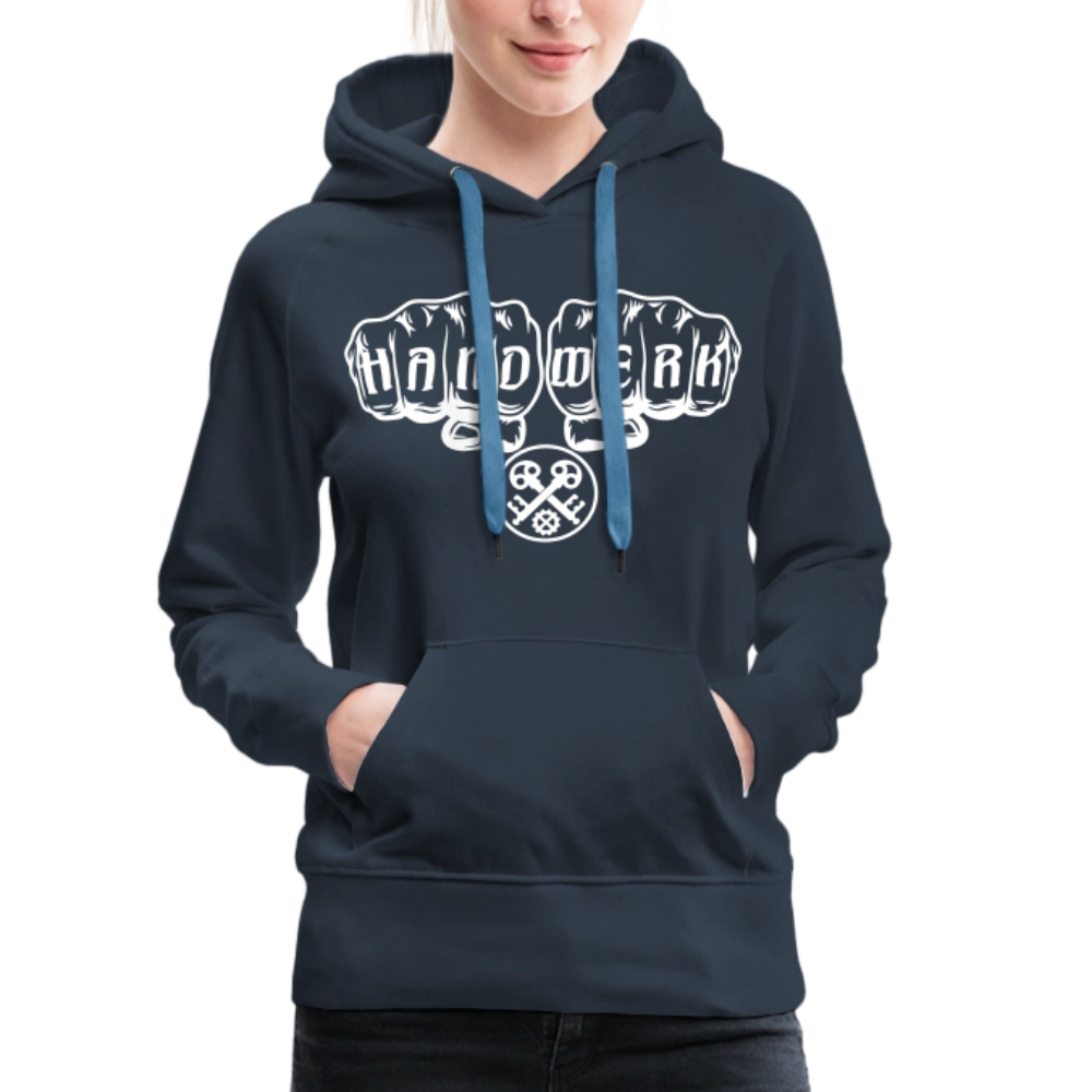 Frauen Premium Hoodie "Schlosser" Frauen Premium Hoodie {{ color }}