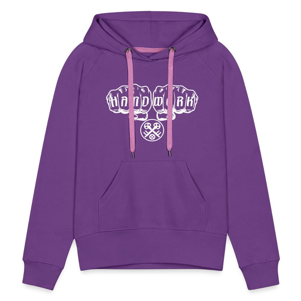 Frauen Premium Hoodie "Schlosser" Frauen Premium Hoodie {{ color }}