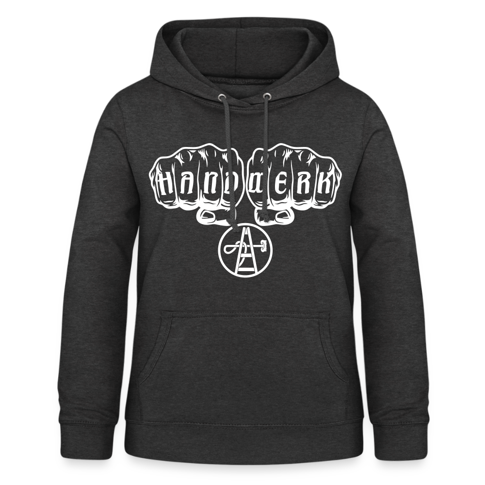 Frauen Hoodie "Gebäudereiniger" Anthrazit Frauen Hoodie {{ color }}