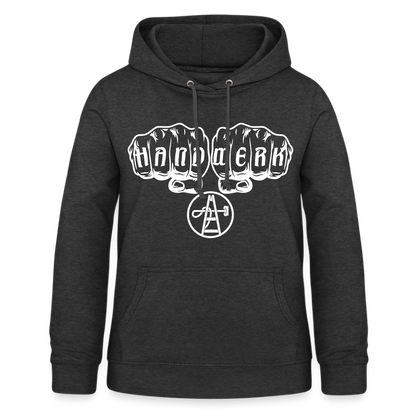 Frauen Hoodie "Gebäudereiniger" Anthrazit Frauen Hoodie {{ color }}