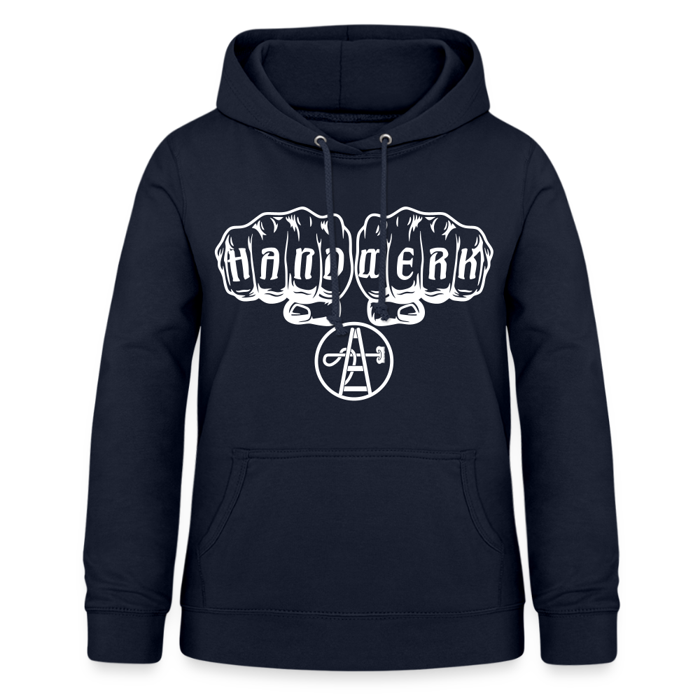 Frauen Hoodie "Gebäudereiniger" Navy Frauen Hoodie {{ color }}