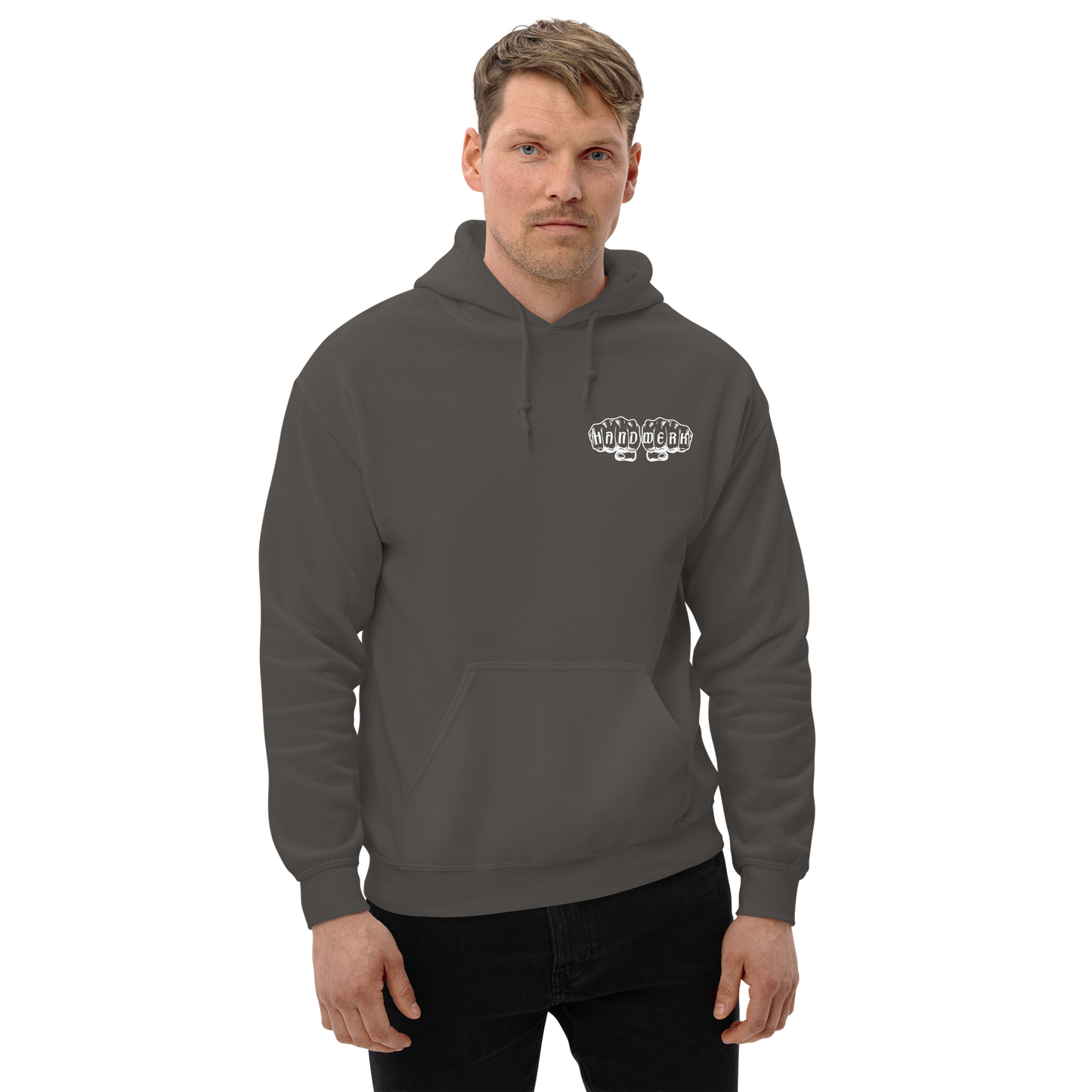 Unisex Hoodie "Ehrbare Handwerk" Holzkohle
