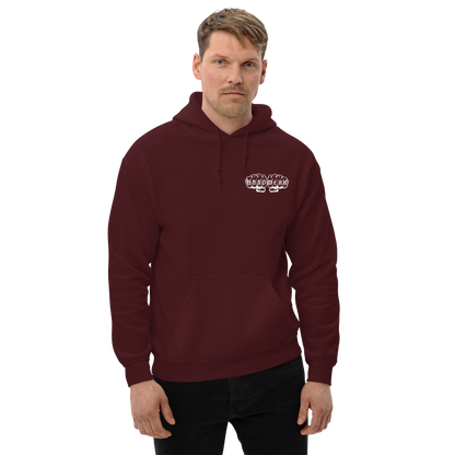 Unisex Hoodie "Ehrbare Handwerk" Kastanienbraun