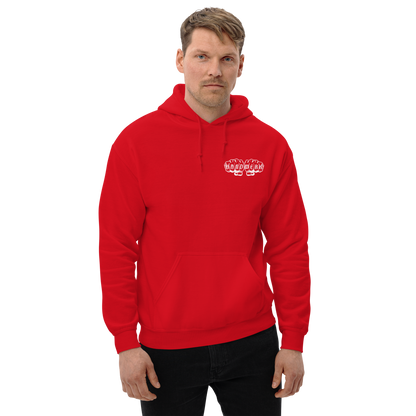 Unisex Hoodie "Ehrbare Handwerk" Rot